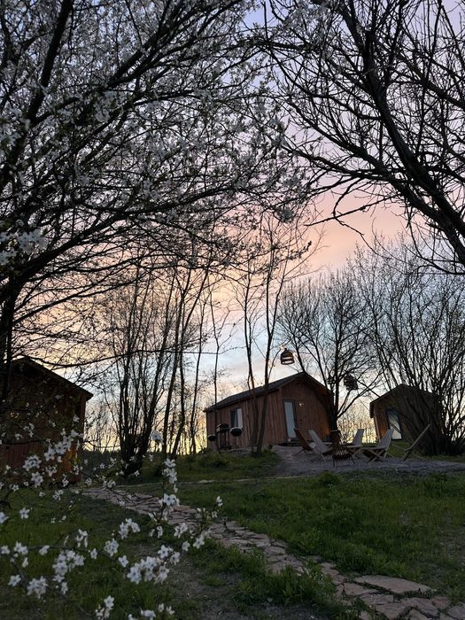 Оренда будинка з краєвидами Romashky Retreat, чан