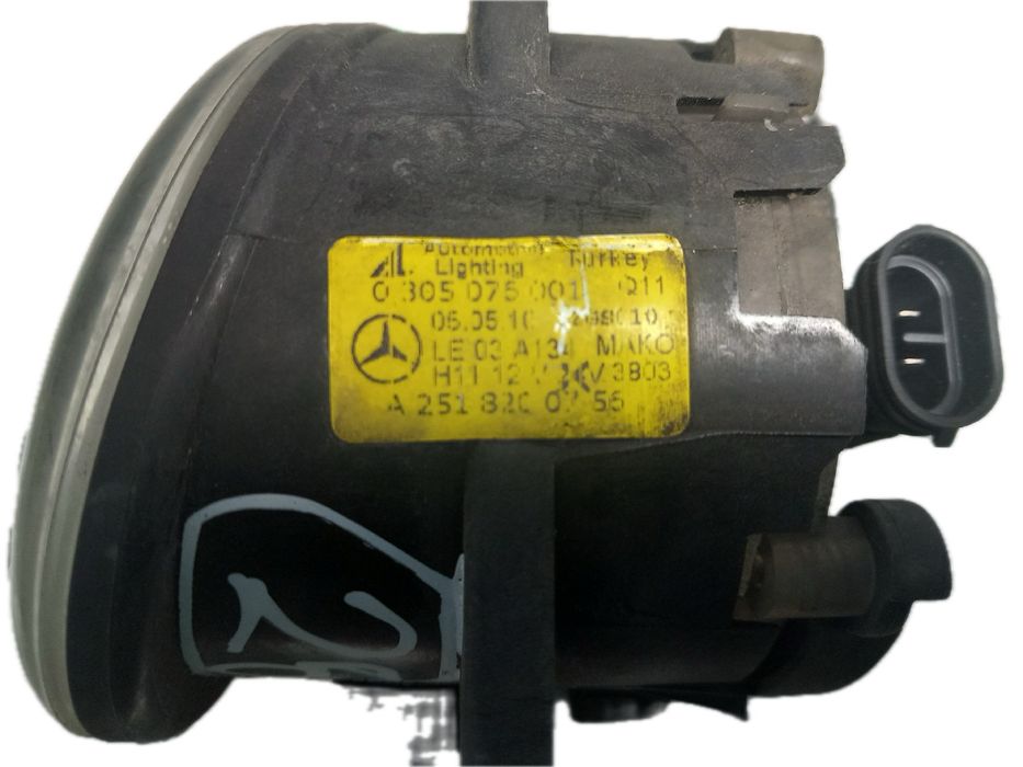 Farol nevoeiro frente esquerdo MERCEDES-BENZ Classe A (W169)