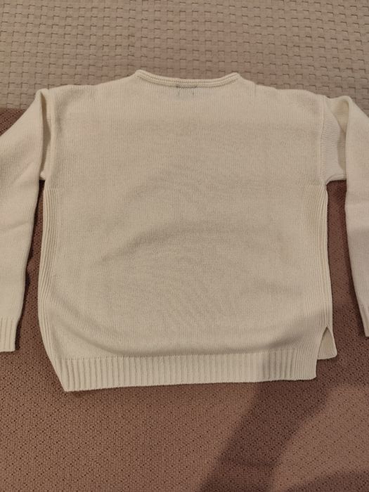 Camisola branca de menina, tamanho 8anos