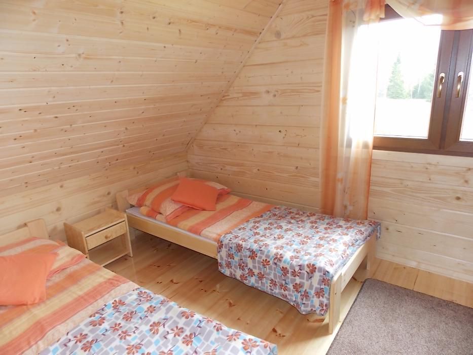 domek  nad jez. Długim  Okrągłe pow. Giżycko sauna, jakuzzi