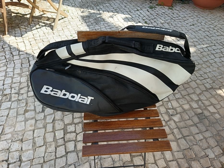 Saco Babolat com duas raquetes de tenis
