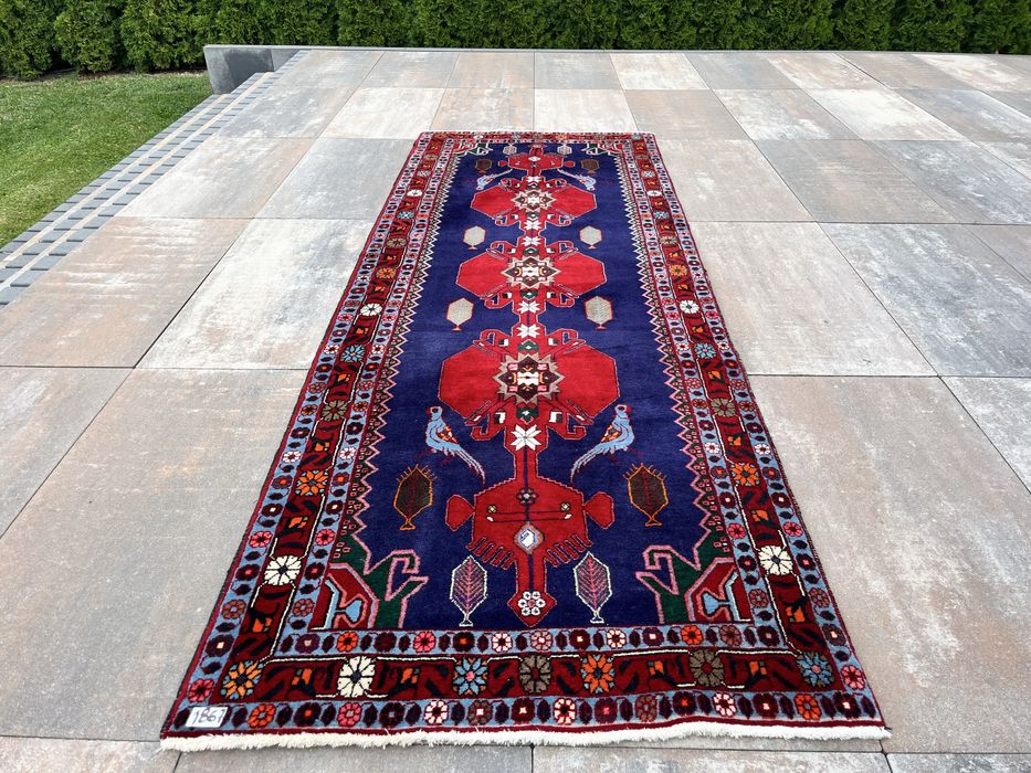 Perski chodnik Saveh 107 × 303 cm | ręcznie tkany | 100% wełna