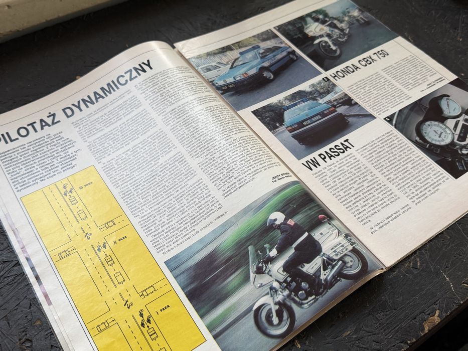 Gazeta Auto Sport 31/1992 test Honda Civic V , samochody policji !