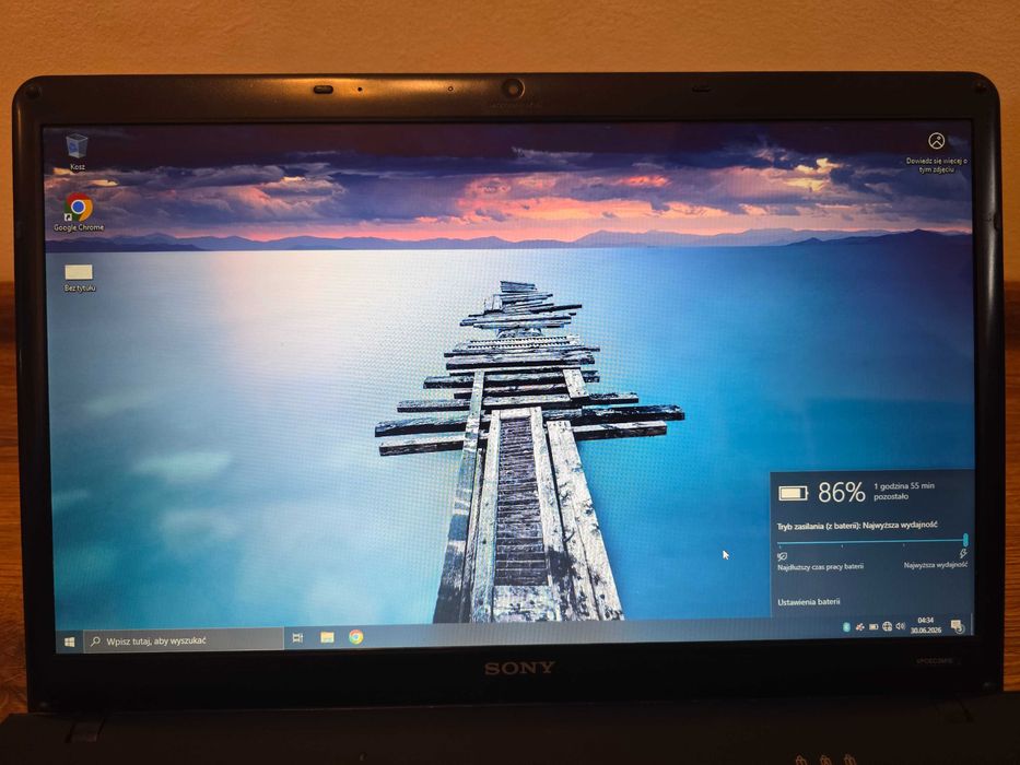 Laptop Sony Vaio 17,3" | Intel i5 | 4GB RAM | SSD | Windows 10