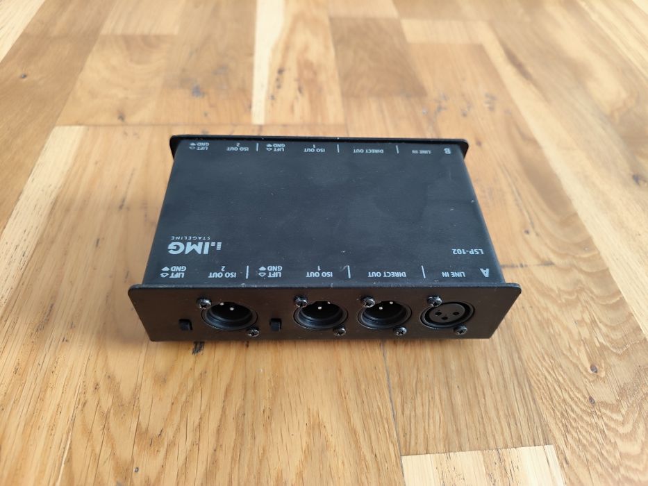 IMG STAGELINE LSP-102 (Monacor].Rozdzielacz liniowy / splitter sygnału