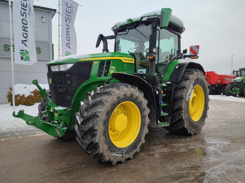 John Deere 7R350  Ciągnik rolniczy John Deere 7R350, 1500 mth