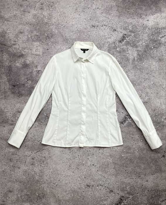 Женская белая рубашка блуза Massimo Dutti S/M (36)