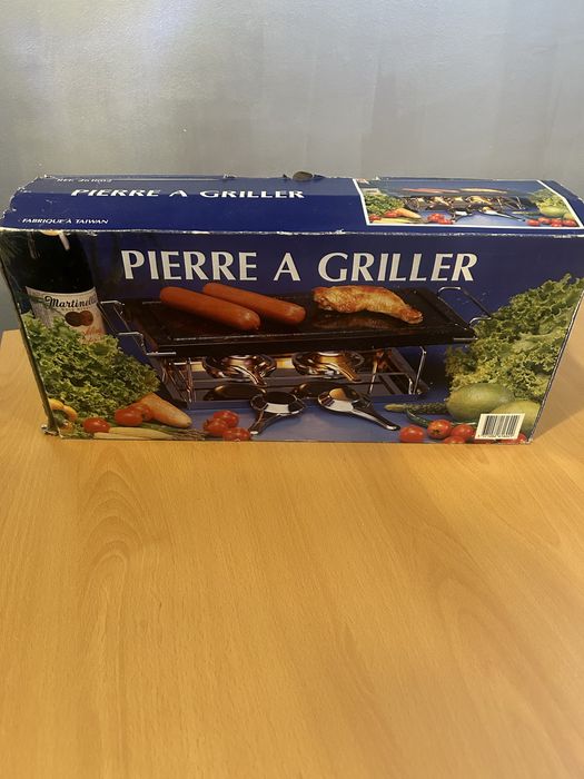 Grill Pierre - Support Inox - novo, nunca usado