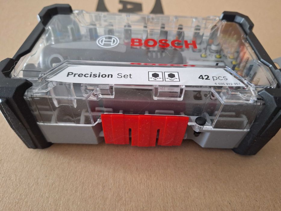 Bosch set precisão 42 peças- Novo por abrir