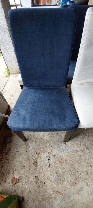Cadeiras Ikea com capa lavavel