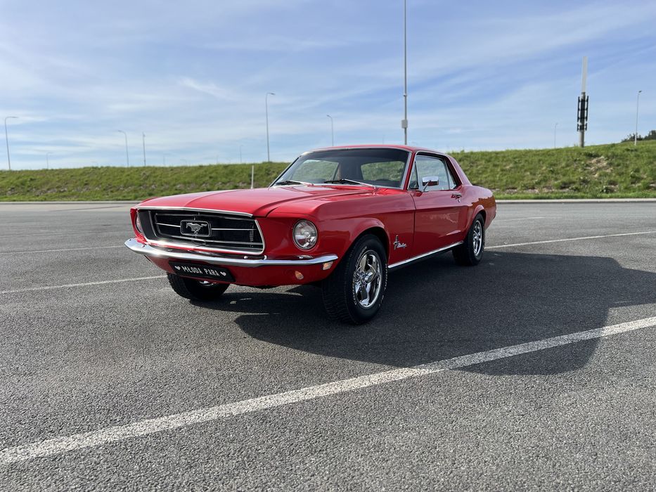 Samochod do wynajecia Ford Mustang 1968 auto na slub wypozyczenie