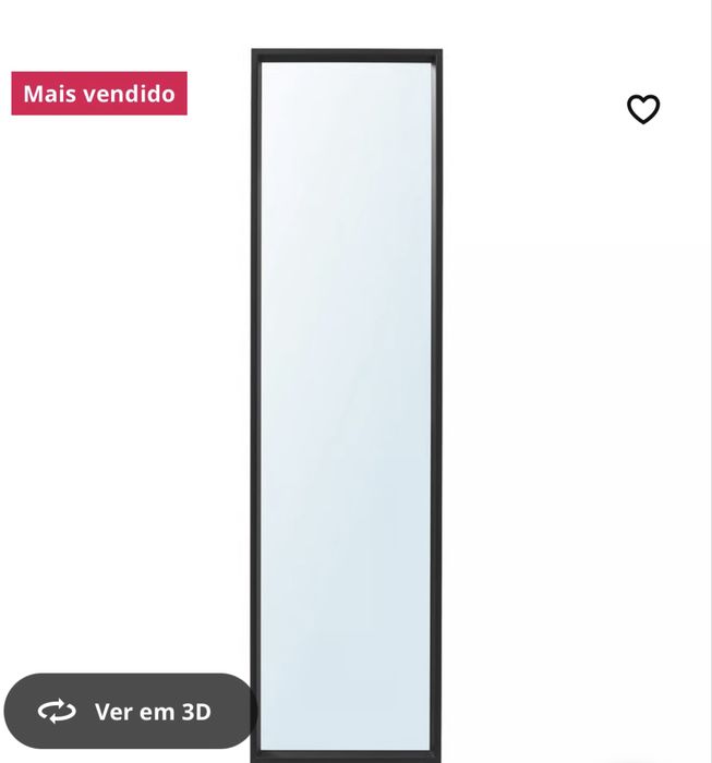 Espelho 40x150cm