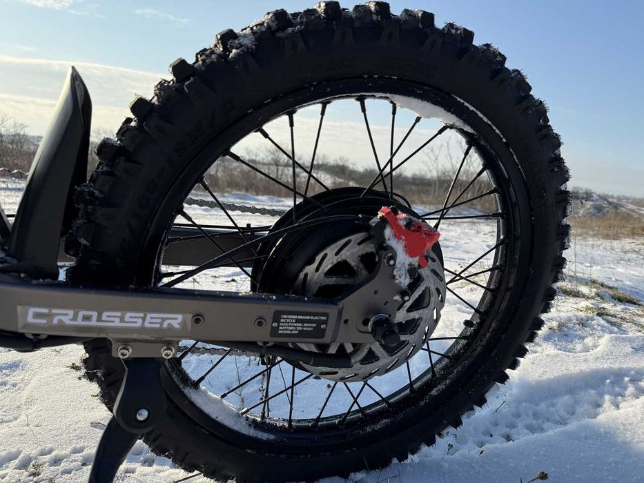 Электро мотоцикл Эндуро МОНСТР Crosser R19 3.0 кВт. 2026. Enduro байк!