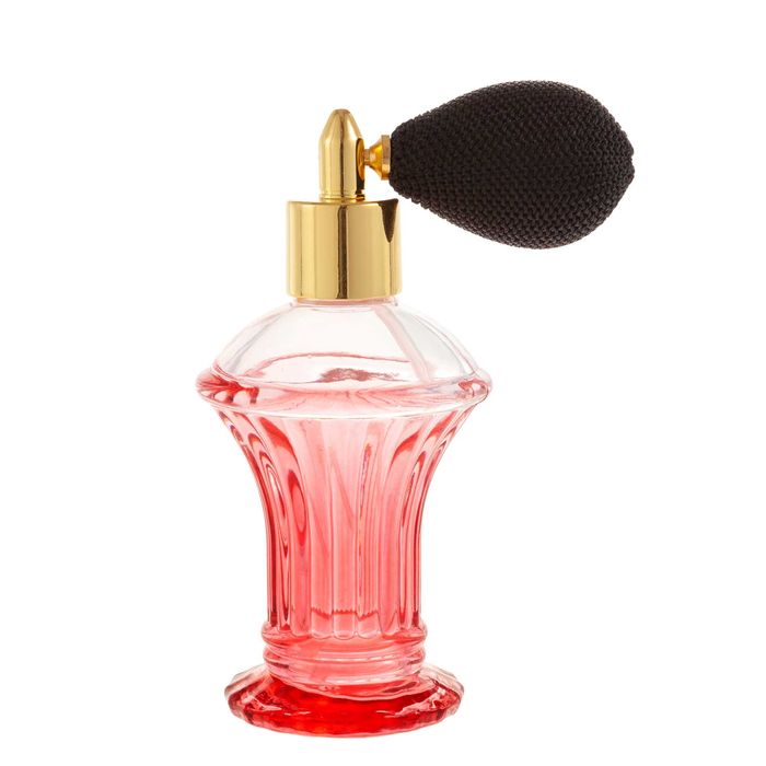 Butelka Flakon na perfumy z pompką - 50 ml! CZERWONA!
