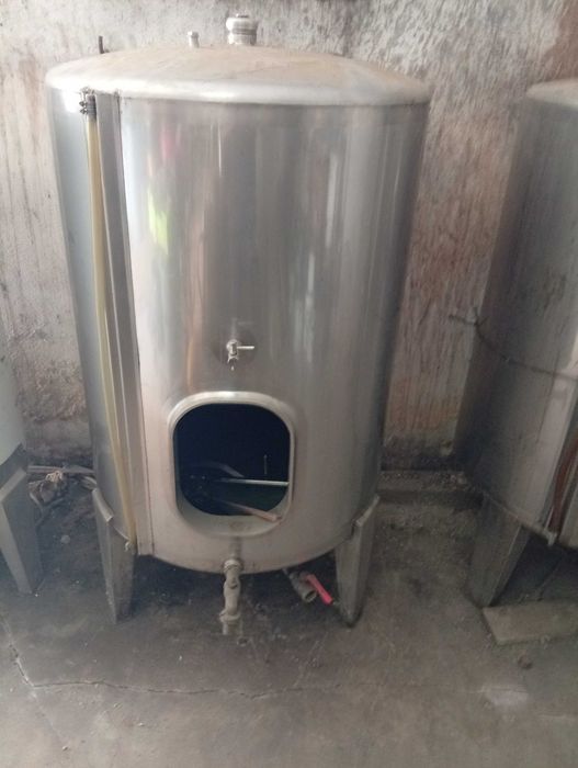 Depósitos em inox 500 L