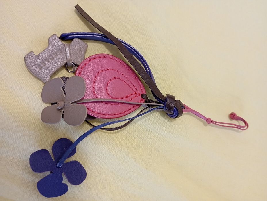 Брелок шкіряний Radley для сумочки жіночої