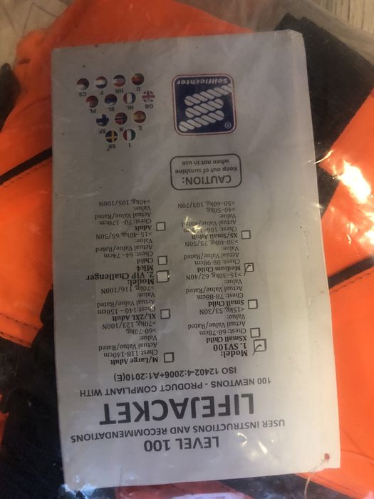 Kamizelka ratunkowa dla dzieci Seilflechter