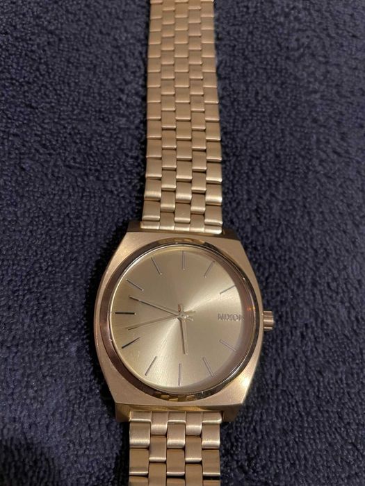 Relógio NIXON Medium Time Teller All Gold