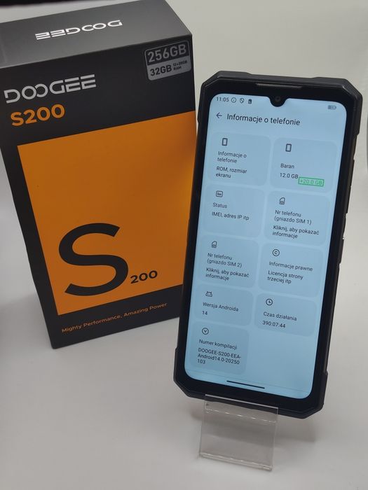 Smartfon DooGee S200 12 GB / 256 GB 5G od Halogsm Zgierz.