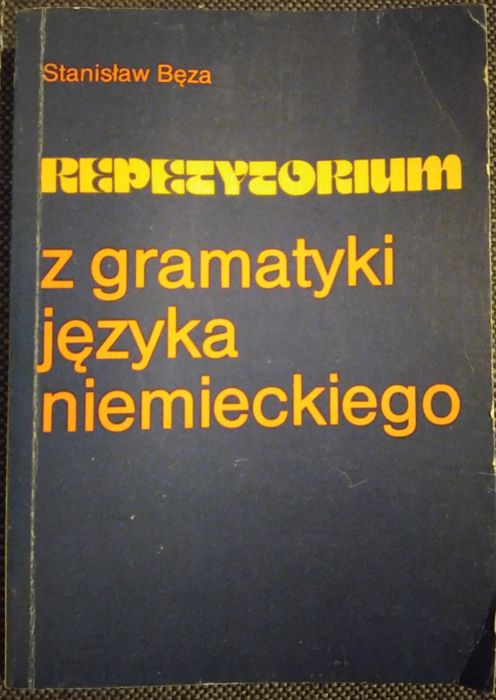 Repetytorium z gramatyki języka niemieckiego, Bęza