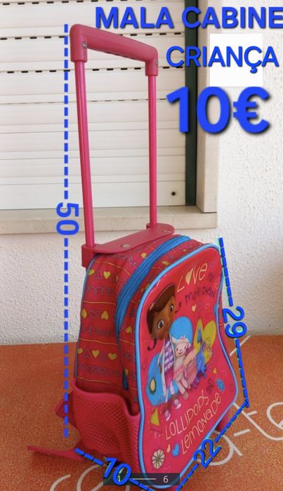 MALAS VIAGEM CABINE ADULTO/CRIANÇA Desde 10€.Casa,Passeio, Arrumação.