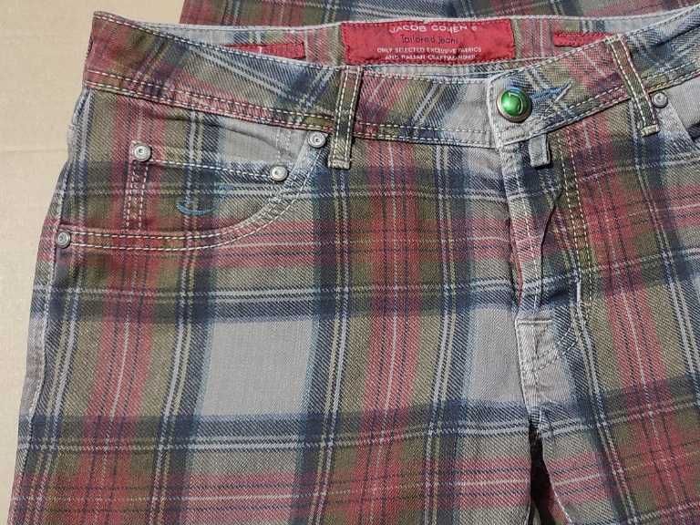spodnie jeans JACOB COHEN W32 L32 pas 82 83 84 - 85 86 j. NOWE