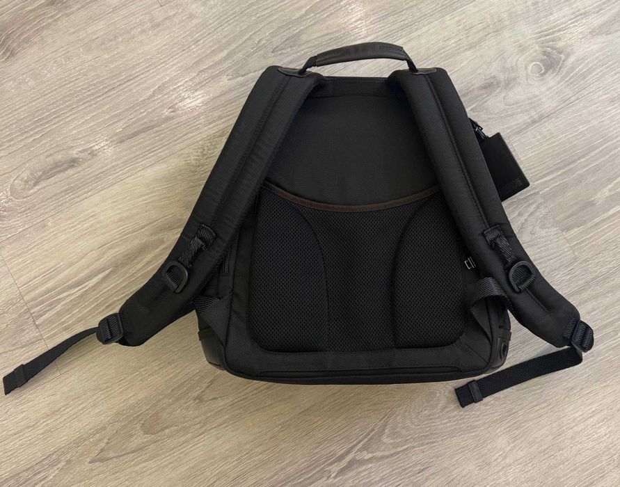 Чоловічий шкіряний преміум міський рюкзак TUMI Alpha Bravo Knox 222681HK2 Оригінал