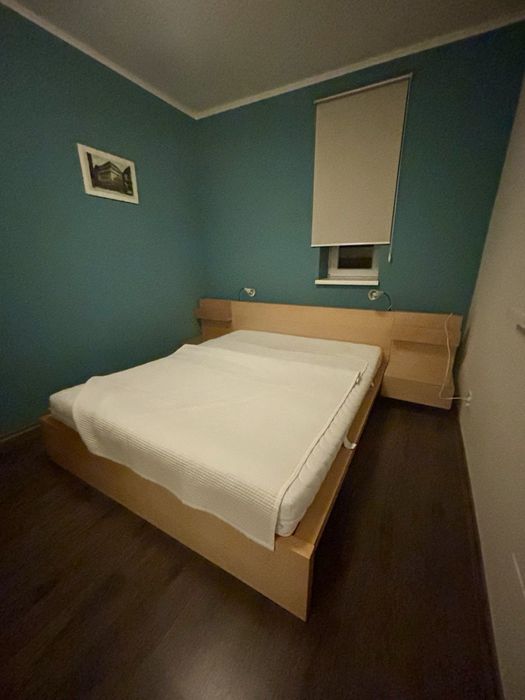 Łóżko Malm  IKEA 160x200 + szafki nocne