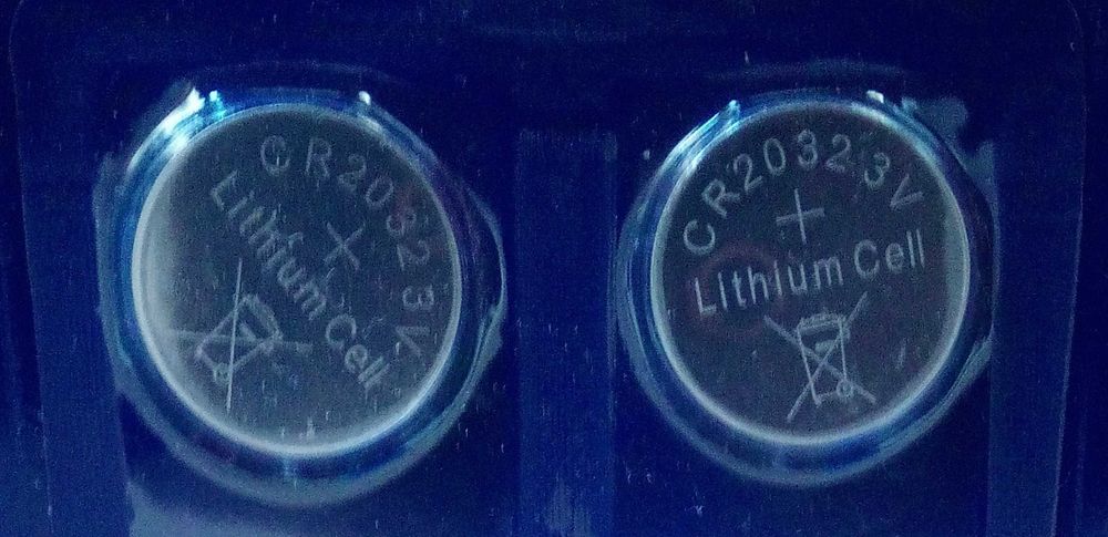 Pilhas de Lítio CR2032 3V