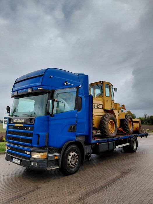 Autolaweta Pomoc drogowa Scania 114l 2004r klimatyzacja super stan, niski przebieg