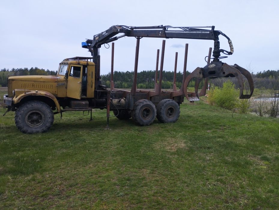 Маніпулятор ATLAS! Лесовоз лісовоз кран!