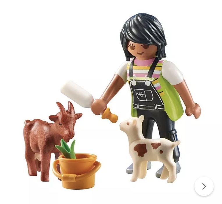 Nowy zestaw playmobil 71759 Dziewczynka z kozami