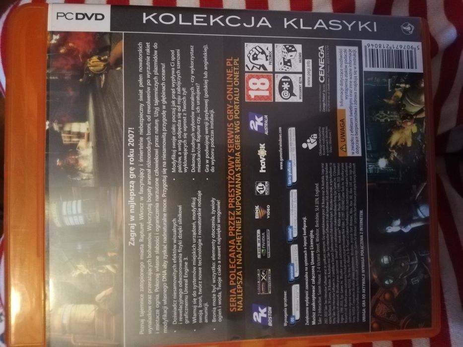 Bioshock gra PC  kolekcja klasyki