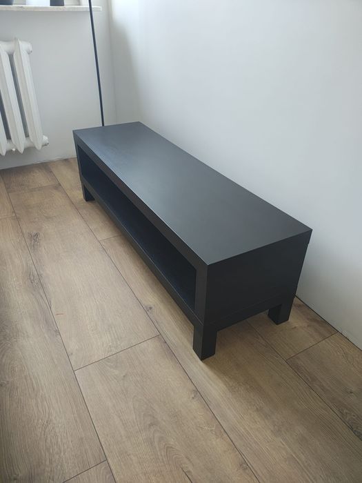 Stolik  RTV IKEA czarnobrąz