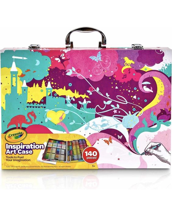 Crayola Inspiration Art Case набор для творчеста 140 предметов