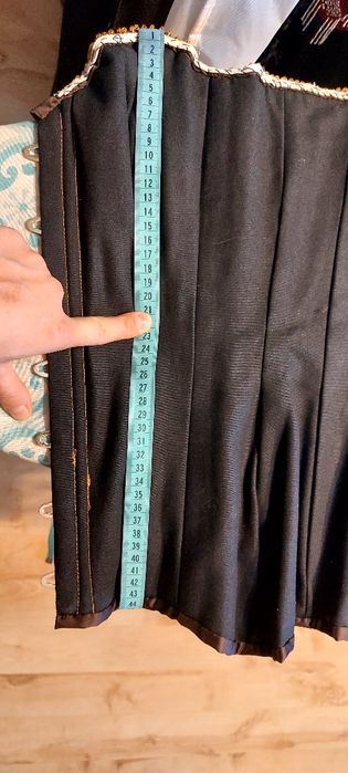 Gorset burleska taniec pokaz show teatr modelujący overbust