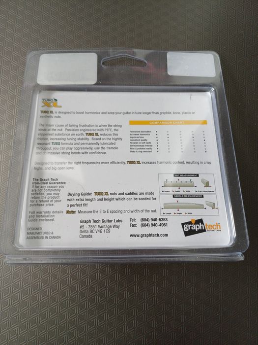 Graph tech Tusq XL drzewka docisk strun string tree