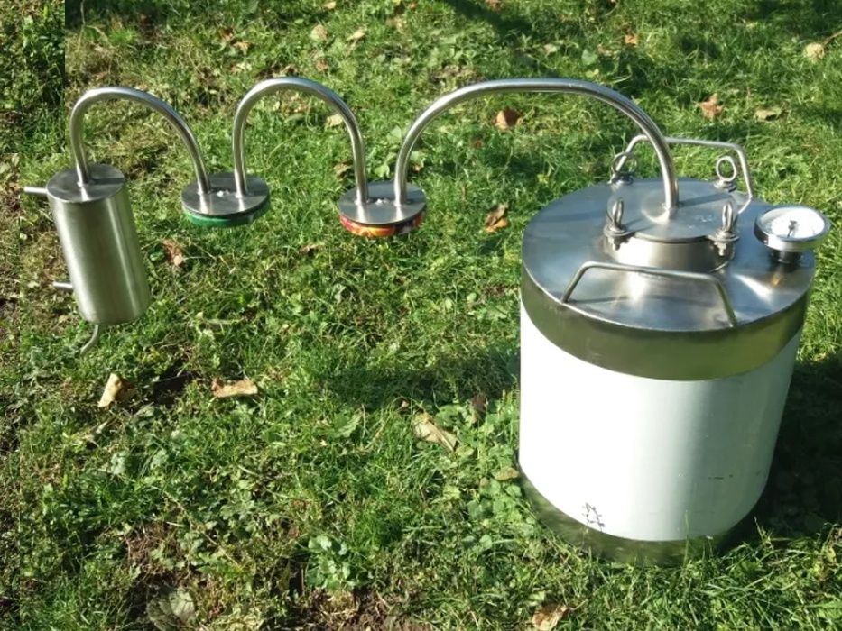 Дистиллятор, холодильник с двумя сухопарниками ТВИСТ, aisi304