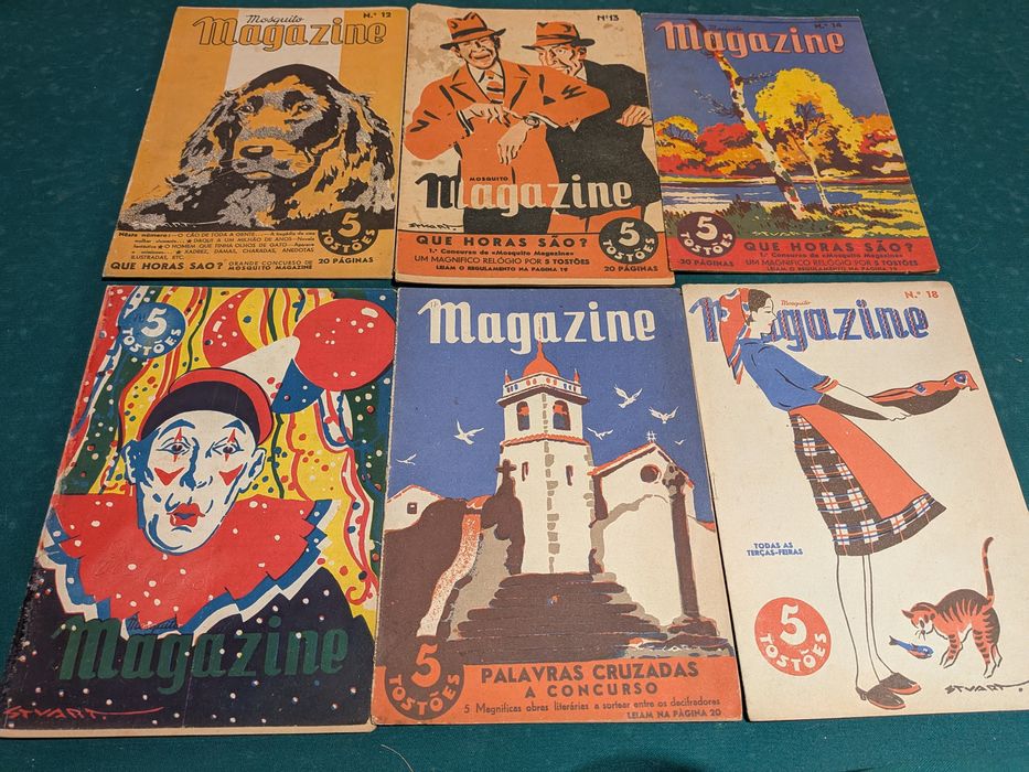 Revistas Mosquito Magazine (1940/1941)