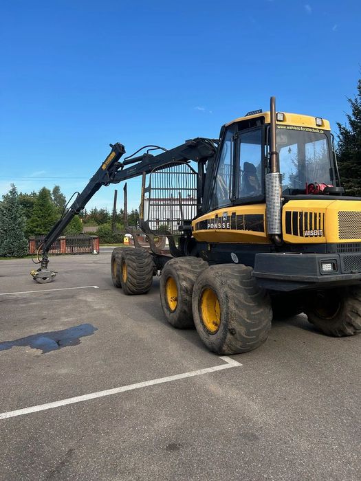 Ponsse Wisent  Ponnse Wisent 2008r. Sprawny w ciągłym użytku