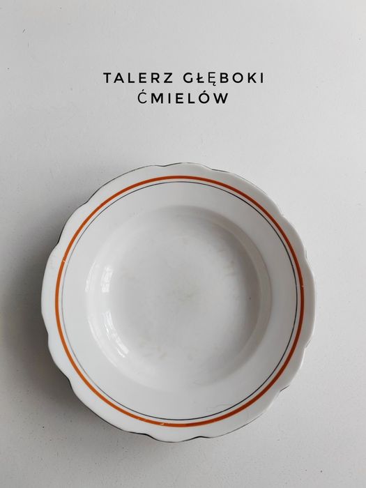 Talerz głęboki Ćmielów