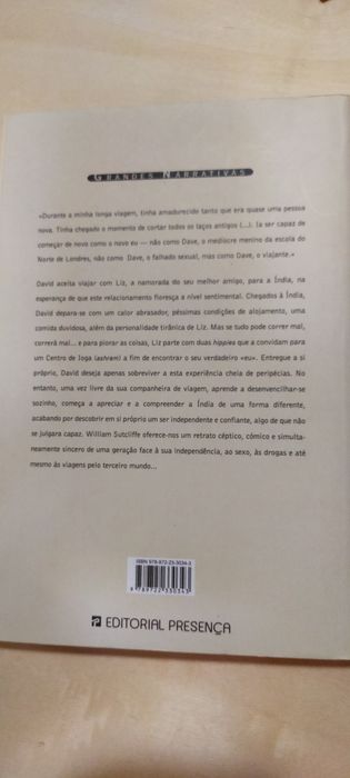 Livro "A viagem da minha vida" Índia