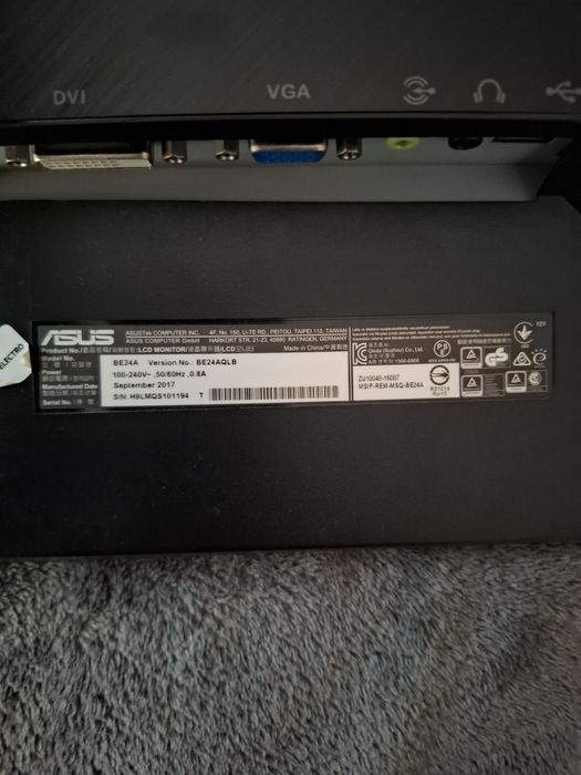 Monitor ASUS BE24A 24" Full HD IPS