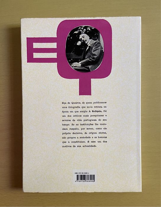 Livro “A Relíquia” - Eça de Queiroz