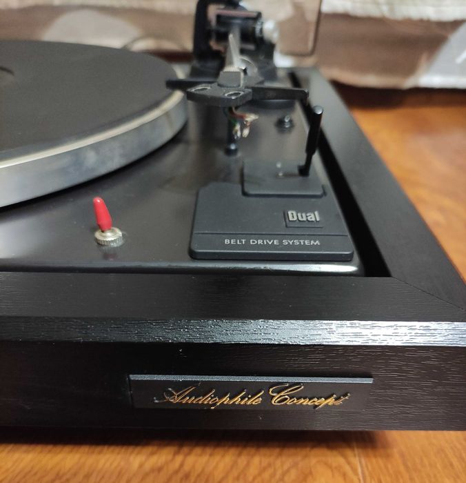 Акустика Виниловый Проигрыватель Dual CS 505-4 Belt drive system Audiophile Concept Made in GERMANY