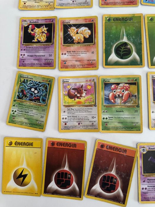 Cartas originais Pokémon