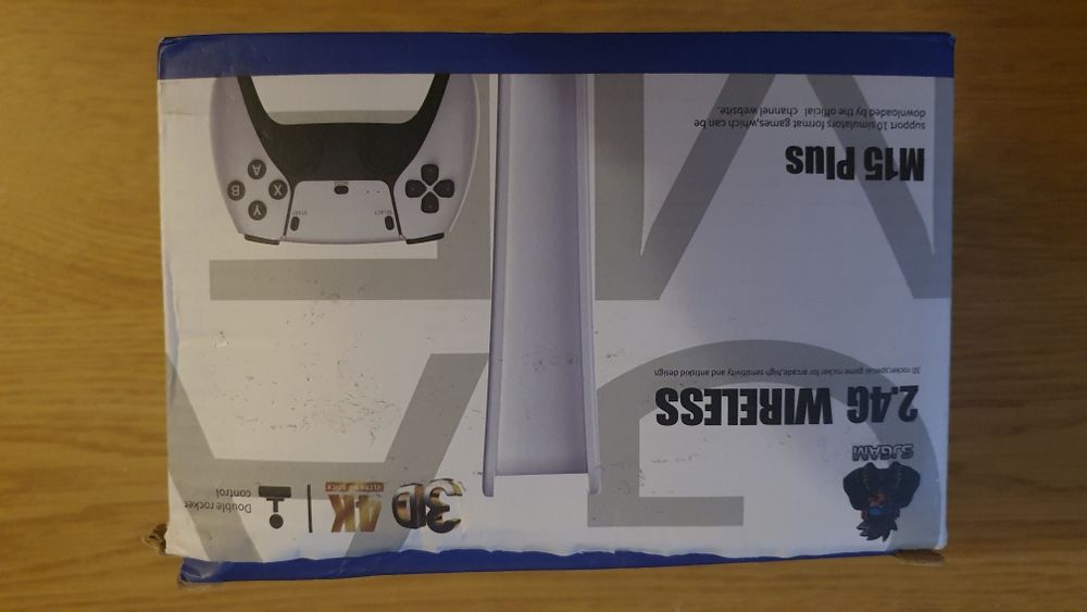 Game stick M15 Plus 3D 4K Konsola retro 64 GB ok. 20 tys.  gier