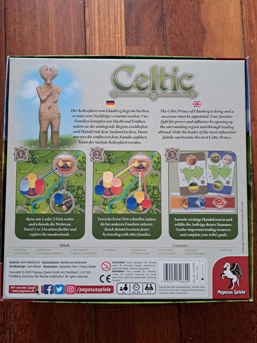 Celtic gra planszowa ENG / DE
