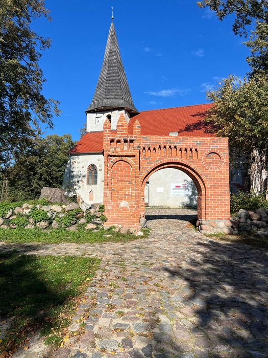 Działka Budowlana 0,0630 ha w centrum wsi  z projektem i przyłączeniami Łącko gm.Postomino