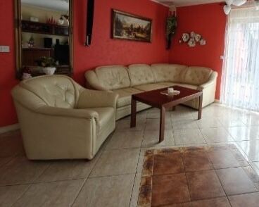 Duży narożnik i fotel - Plewiska